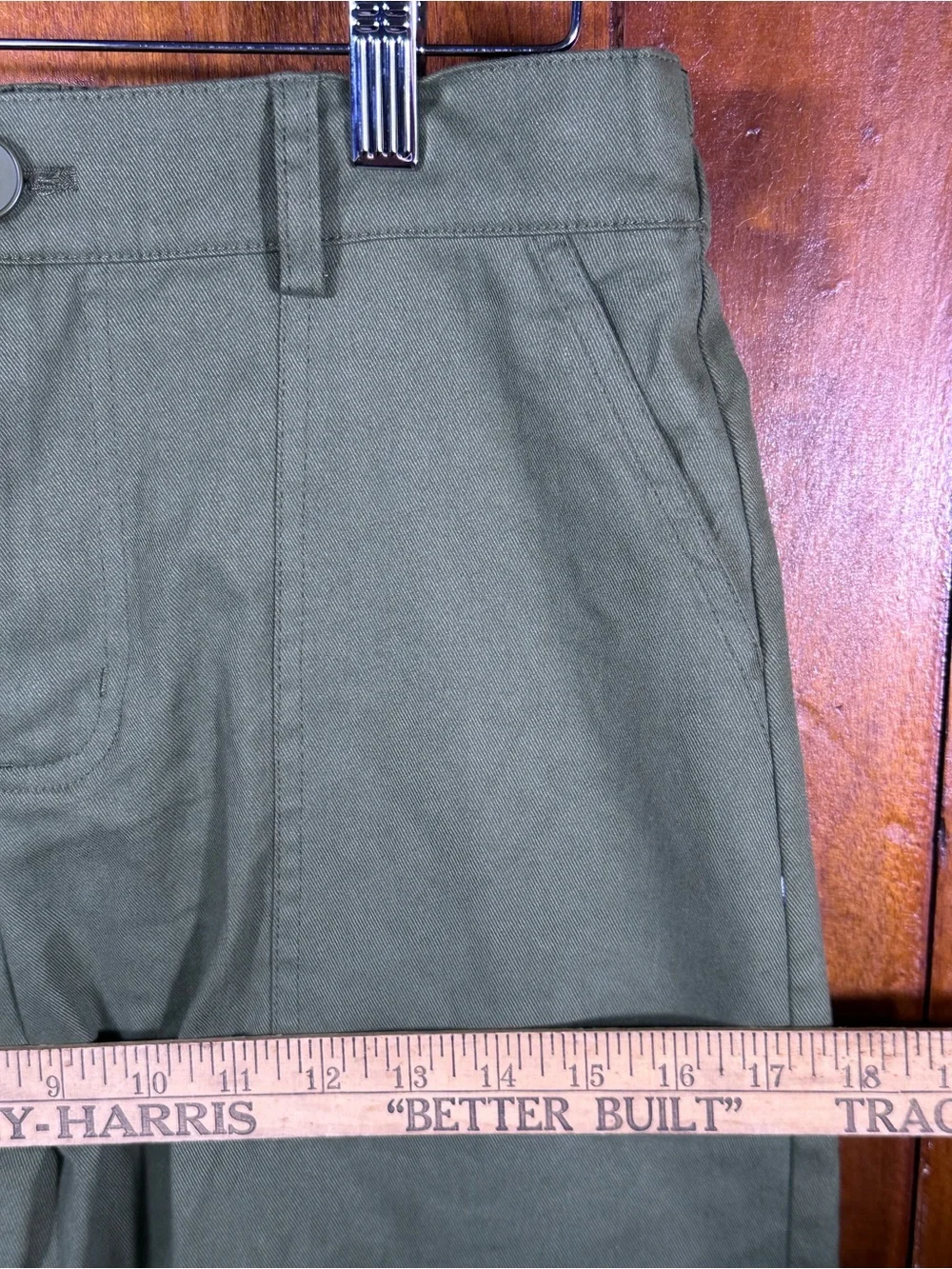 Lepunuo Cargo Jogger Pants Olive Green High Rise Utility NWT Women’s Medium